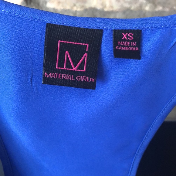 Like new Cute blue top size XS - Picture 3 of 4